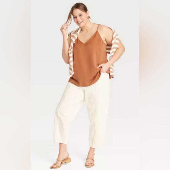 NWOT - Women's S Matte Satin Essential Cami - A New Day - Picture 5 of 8